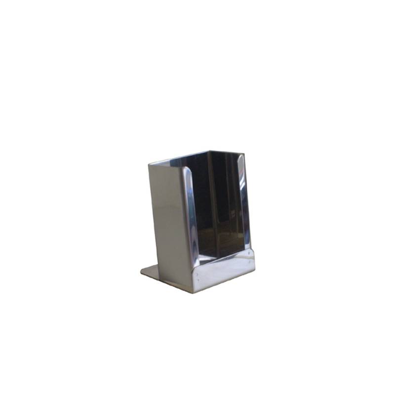 Stainless steel napkin holder 12.7x5.4 cm