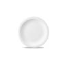 Linea Nova Churchill vitrified white ceramic flat plate 30.5 cm