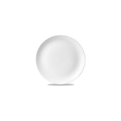 Piatto piano Linea Evolve Churchill in ceramica vetrificata bianco 29 cm