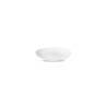 Piatto piano ovale Linea Orbit Churchill in ceramica vetrificata bianco cm 19,7x16