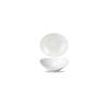 Insalatiera ovale Linea Orbit Churchill in ceramica vetrificata bianca cm 25,5x21,2