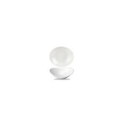Coppetta ovale Linea Orbit Churchill in porcellana cm 18x14