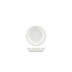 Piatto fondo Linea Nova Churchill in ceramica vetrificata bianco cm 21