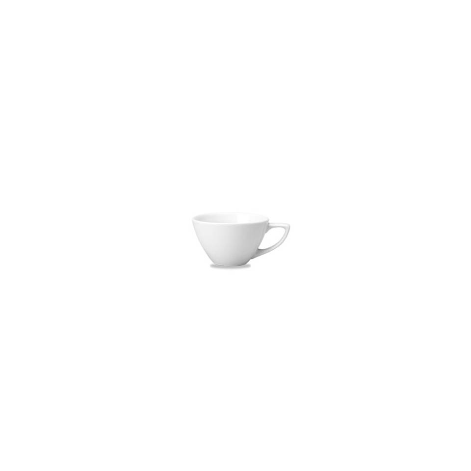 Linea Ultimo Churchill white vitrified ceramic cap mug cl 18.4