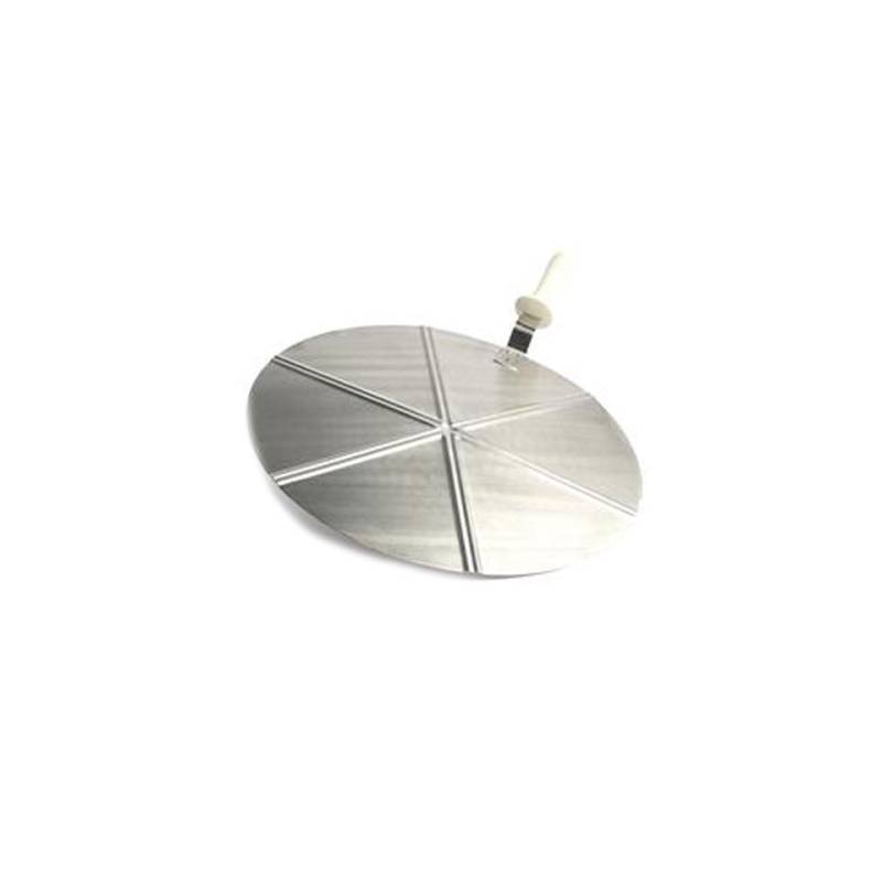 Stainless steel pizza cutter