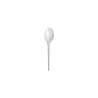 White polystyrene disposable spoon cm 16.5