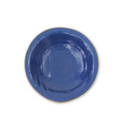 Mediterraneo Novità Home blauer Keramik Suppenteller cm 24