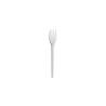 White disposable polystyrene fork cm 16.5