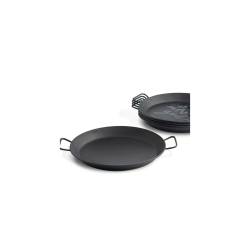 Mini black paella pan 100% Chef plastic cm 18
