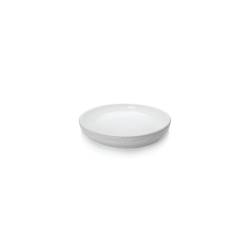 Cordonata Round Stackable white porcelain dish 32x4.5 cm