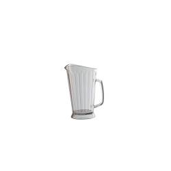 Transparent square polycarbonate jug lt 1.8