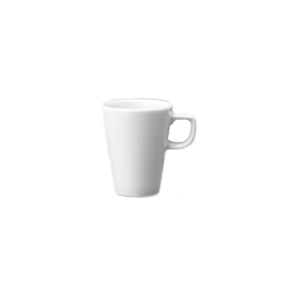 Churchill Beverage Line Coffee and Milk Mug white vitrified ceramic cl 34