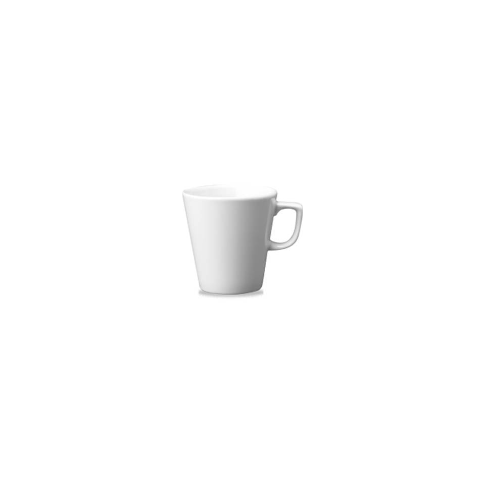 Churchill Beverage Line Coffee and Milk Mug white vitrified ceramic cl 44
