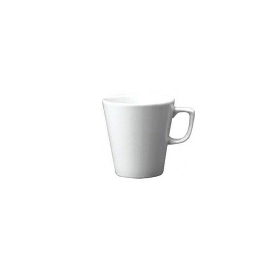 Churchill Beverage Line Coffee and Milk Mug white vitrified ceramic cl 28
