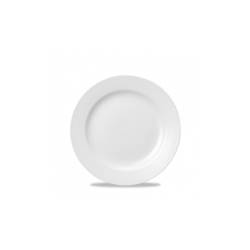 Classic Churchill white vitrified ceramic flat plate 20.3 cm