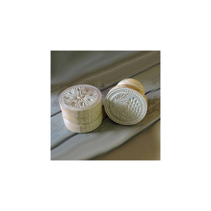 Stampo per Croxetti,Corzetti,Corsetti 6,5 cm legno lucido