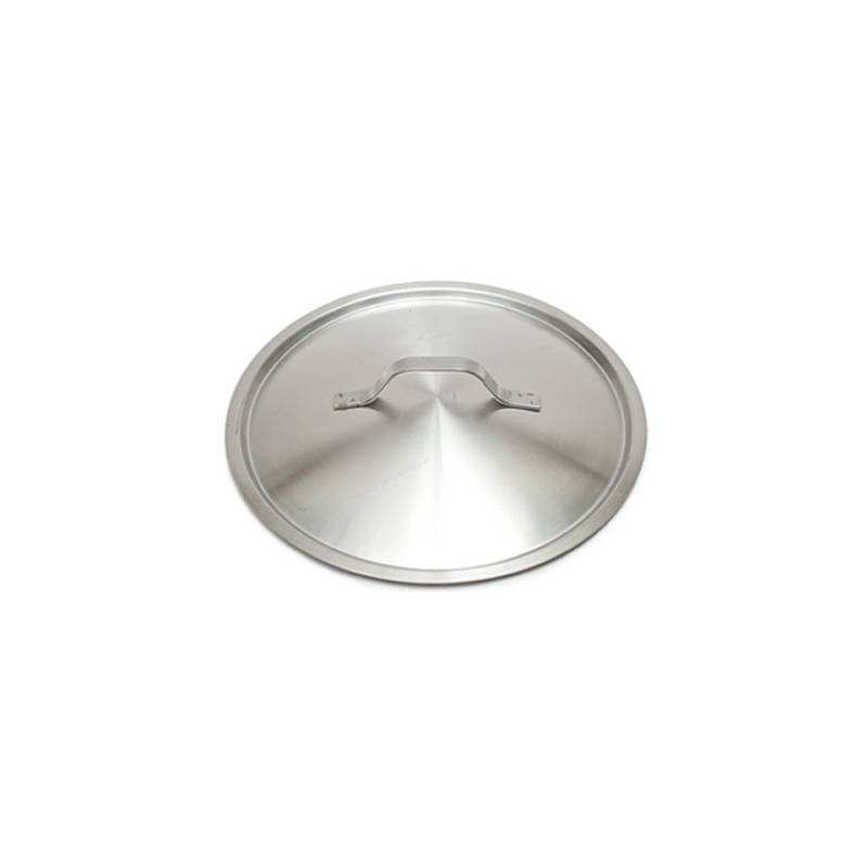 Coperchio piatto leggero in acciaio inox cm 22