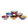 Mediterraneo Novità Home Salatschüssel aus farbiger Keramik cm 27