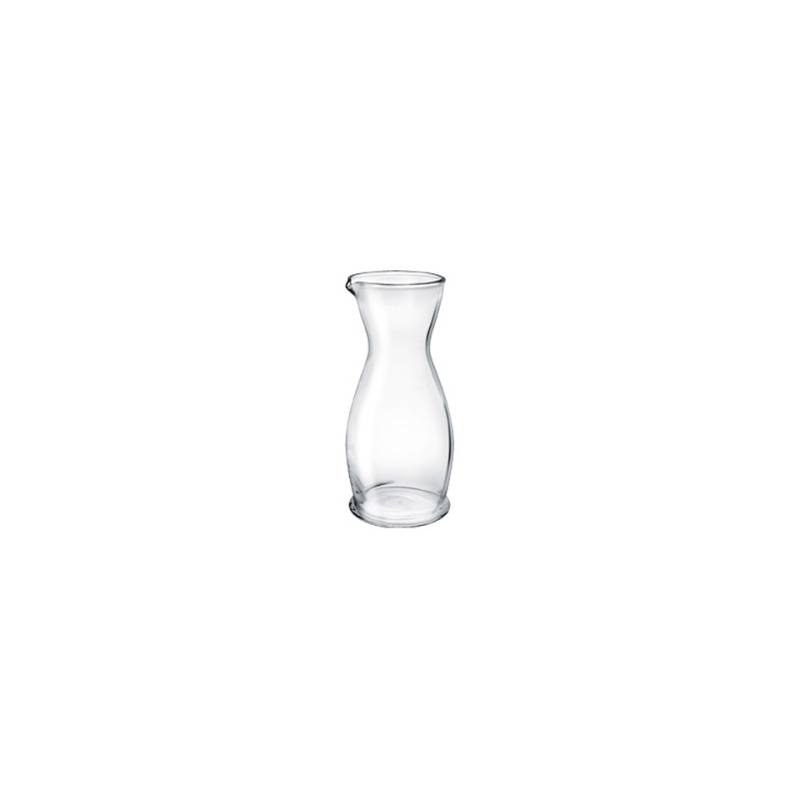 Indro Borgonovo wine carafe in glass lt 0.5