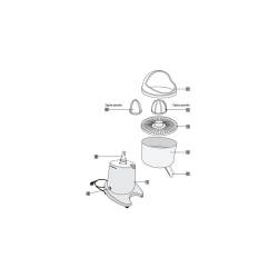 Ogive small juicer S98 Ceado