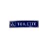 Adesivo Toilette diversamente abili blu