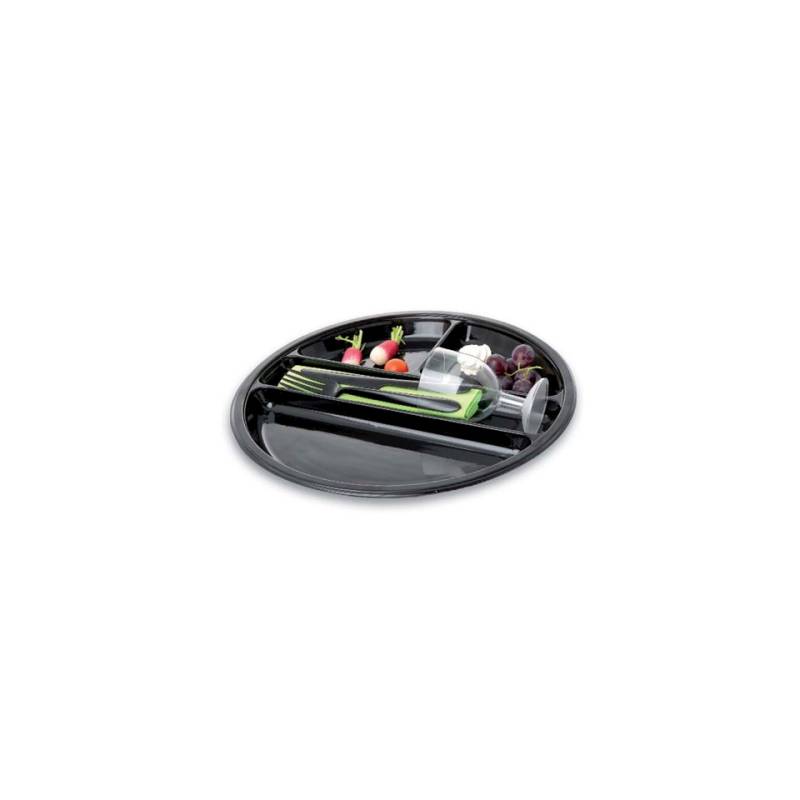 Plate 3 compartments Snack 4