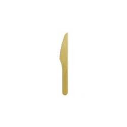 Biodegradable wooden disposable knife cm 15.7