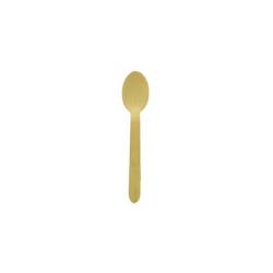 Biodegradable wooden disposable spoon cm 15.7