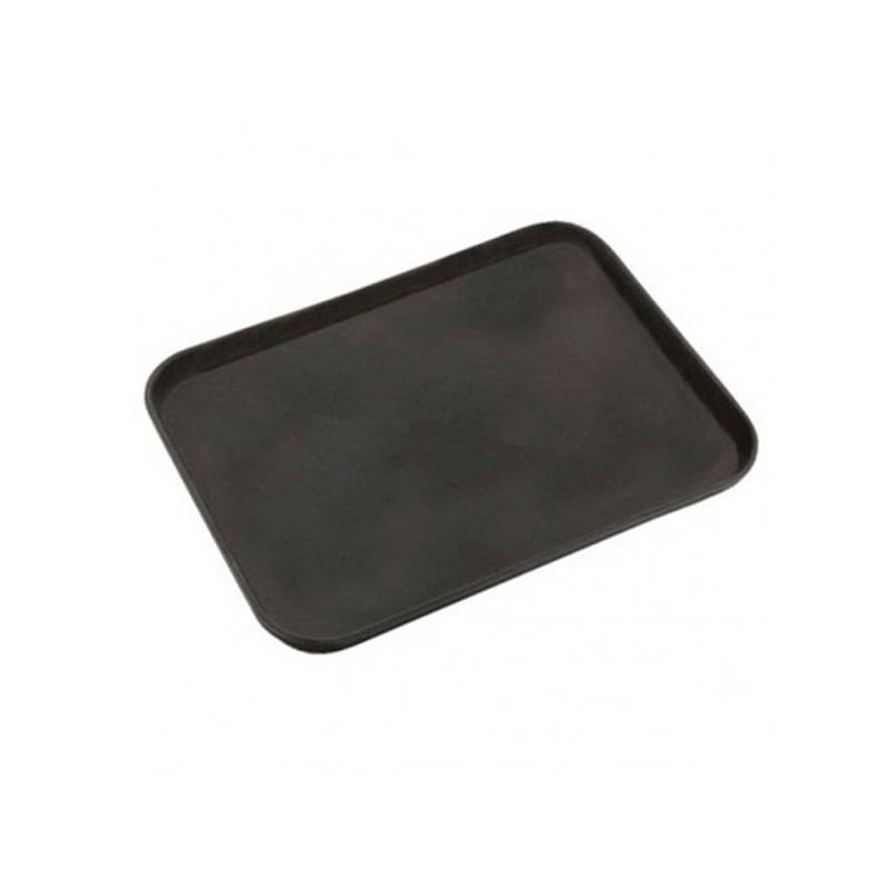 Black polypropylene non-slip tray cm 46x35.5