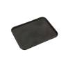 Black polypropylene non-slip tray cm 46x35.5