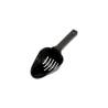 Perforated black plastic ice sessole