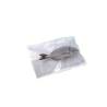 Diamond vacuum bags in clear embossed plastic cm 20x40