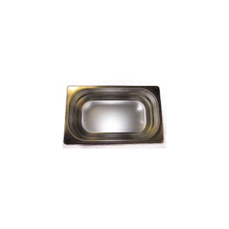 Bacinella Piazza in acciaio inox GN 1/4 H cm 6,5
