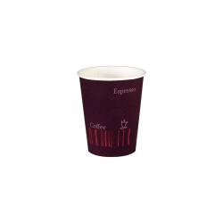 Duni Coffee Quick brown paper tea cup 8.11 oz. 