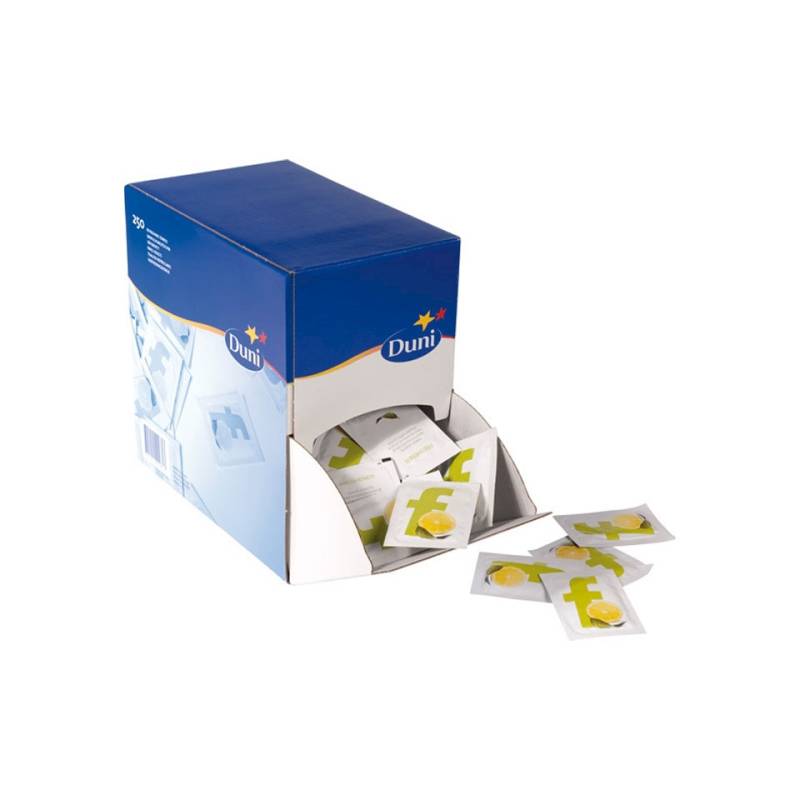 Duni Lemon Humidified Disposable Wipes