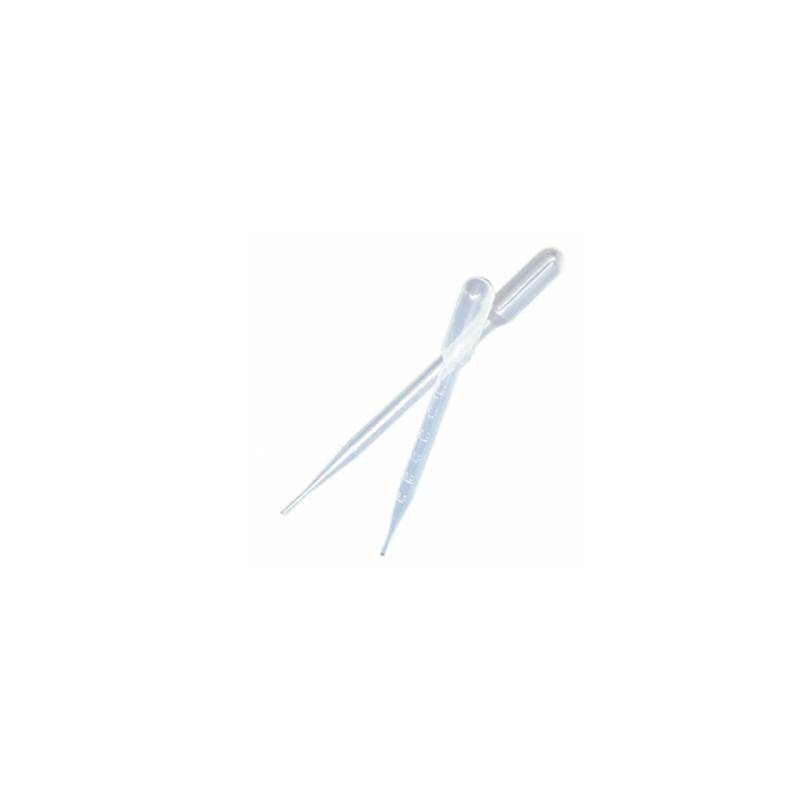 Disposable graduated peld pipette 0.10 oz.