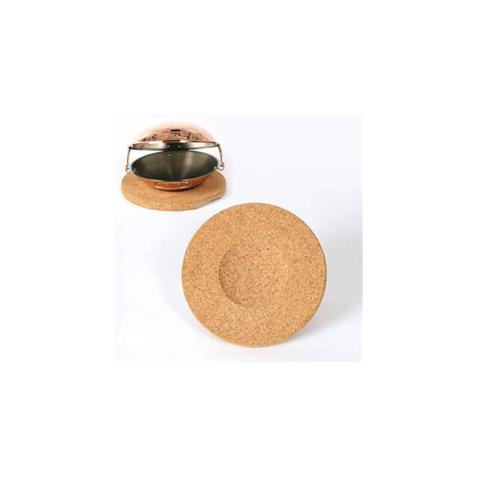 Cork base for Cataplana Copper, round cm 25