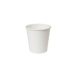 White disposable paper cup cl 11.5