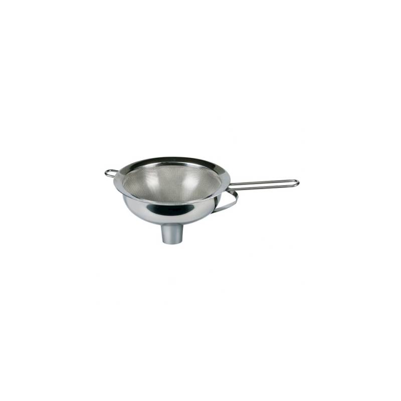 Funnel with sieve iSi stainless steel