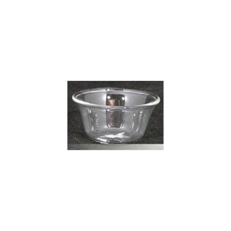 Mini bol rond en verre cm 6