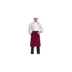 Grembiule vita con tascone Egochef 70x70cm bordeaux