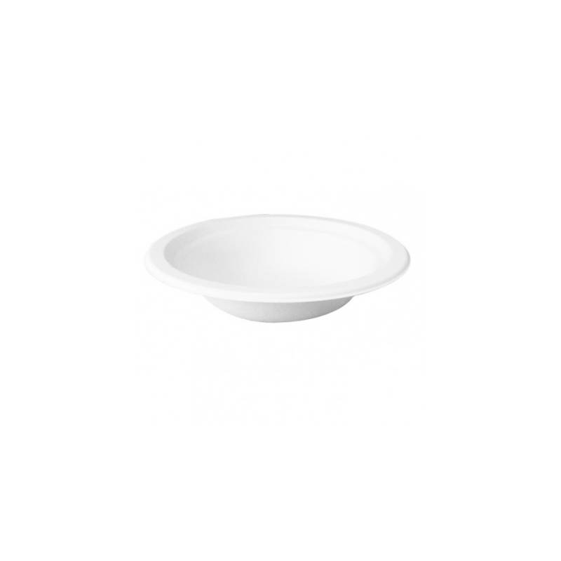 Assiettes creuses jetables Pulp cm 18