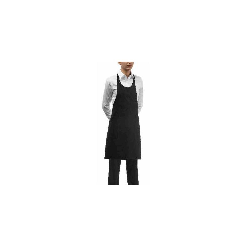 Apron Sommy Egochef 75x75cm black