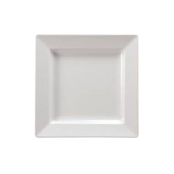 Vassoio quadrato in melamina bianco cm 33x33