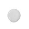 White melamine round tray cm 40.5