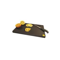 MC polyethylene professional bar cutting board 33x23x1.5cm black