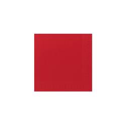 Tovagliolo Duni in cellulosa due veli cm 40 x 40 rosso