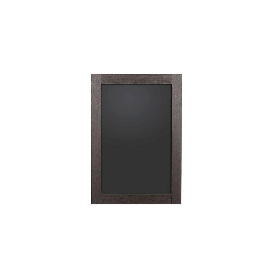 Mdf blackboard and wenge wood frame 15.74x21.65 inch