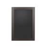 Mdf chalkboard and wenge wood frame cm 60x100