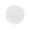 Dentelle ronde en papier blanc cm 34